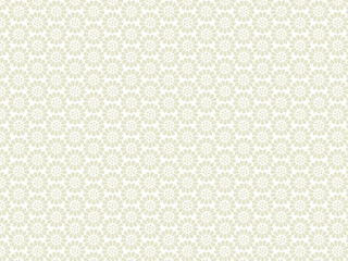 和柄パターンの背景壁紙素材、金色の小菊小紋のベクターイラスト