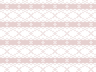 和柄パターンの背景壁紙素材、赤色のミンサー柄のベクターイラスト