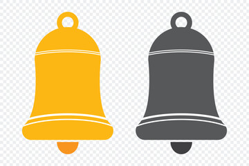 notification bell icon vector. Linear style sign for mobile concept and web design. notification bell symbol illustration. 