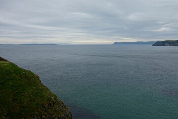 Fototapeta premium Taking a day trip from Dublin to the Northern Ireland coast and Giant's Causeway