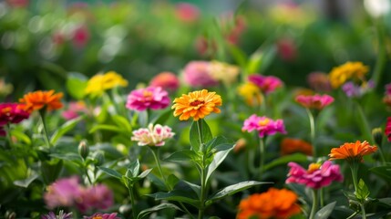 Obraz premium Small scale flower farming a flourishing business venture in the horticulture industry
