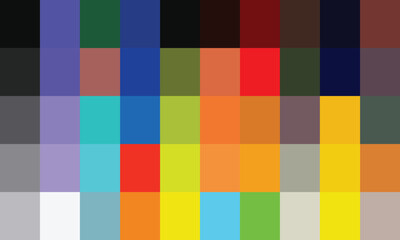 Trending colour palettes for graphic design