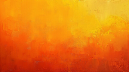 Fototapeta premium Ombre orange and yellow background image. Painted canvas.