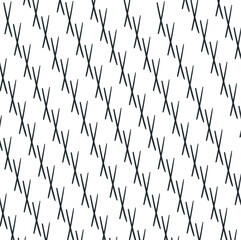 Adobe Illustrator Artwork with many diagonal rows of crosses