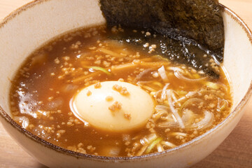 つけ汁　煮卵入り（つけ麺用）
