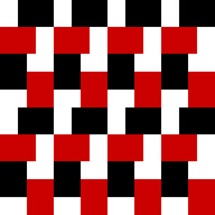 Seamless abstract square background. Simple background. red black square background .Square geometric pattern square. Fabric pattern background. Wallpaper illustration. Product pattern. 