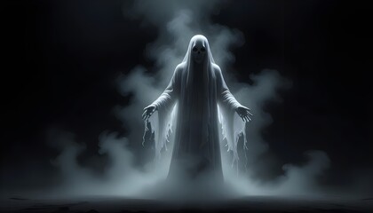 Clear Plain Shiny Soft Vintage Bokeh Cloudy Wave Like Geometric Black Background or Texture