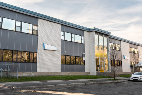 Generic small business building exterior