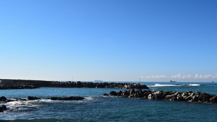 view of the italy port