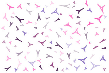 Background Repeated random geometric shape drawn. Cute pattern Template for banner, card, poster with text.