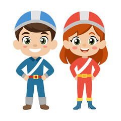 This is a racer career vector consisting of male racer and female racer. Used to decorate or present various events.