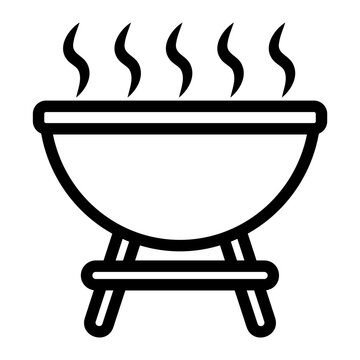 recommend clip art: barbeque Line Icon