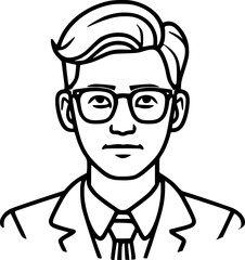 Obraz premium man cartoon