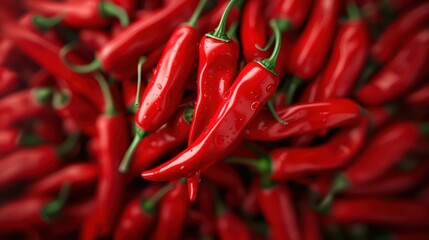 Chili pepper visuals present an ultramodern, supernatural scene, with copy space for your customized details