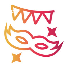 flags Line Gradient Icon