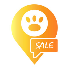 location Gradient icon