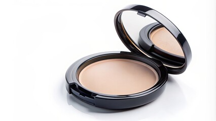 Makeup powder in a compact case with a soft, matte finish , cosmetics, beauty, powder, compact, makeup