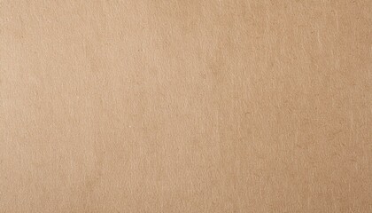 Fototapeta premium 薄茶色のクラフトペーパーの背景画像（Light brown craft paper texture.）