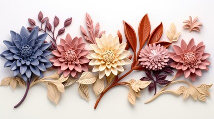 a collage of flowers made by the artist of the artist.