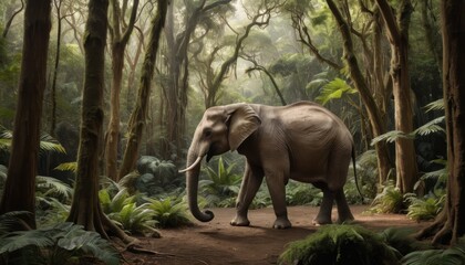 Elephant in the Jungle.