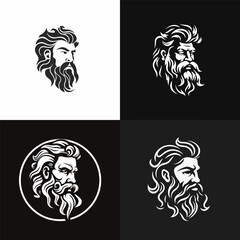 Zeus logo design vector illustration