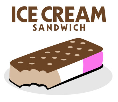 happy ice cream sandwich day with delicious ice cream sandwiches