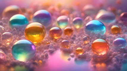 Mystical Abstract Glassmorphism