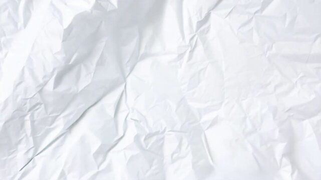 White Paper Texture background. Crumpled white paper abstract shape background with space paper for text