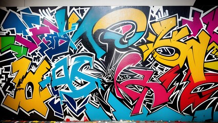 グラフィティアートかっこいいgraffitiイラスト