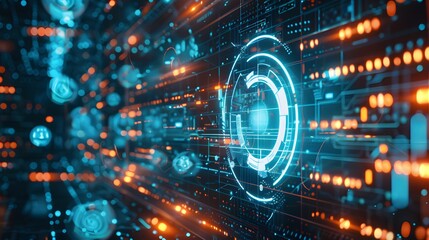 Obraz premium Data protection Cyber Security Privacy Business Internet Technology Concept.