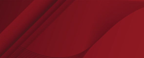 Red maroon background with 3D modern wave curve abstract presentation background. Luxury paper cut background. 3d vector illustration for decoration, banner, flyer, business card design, and much more