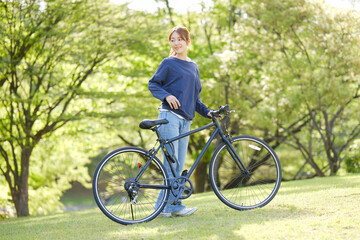 Fototapeta premium 美しい日本女性