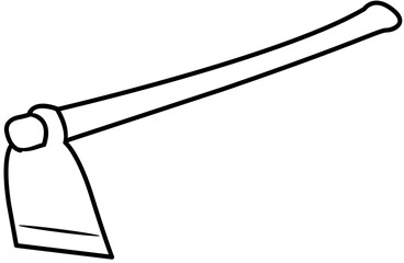 gardening tools outline