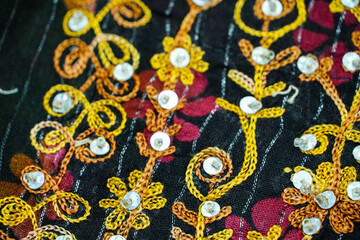 Typical Indonesian ethnic clothing motifs