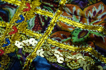 Typical Indonesian ethnic clothing motifs