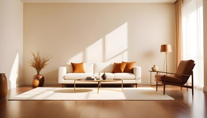 Photo interior modern design room 3d illustration
