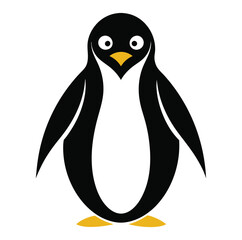 penguin on a white background