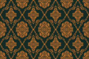 Ikat pattern, Ikat chevron, Paisley pattern, Vector demark element, Abstract Vector, Batik, fabric embroidery, Ethnic pattern, Ogee, Geometric ethnic, Seamless textile, native american, Background pri