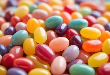 colorful jelly bean background