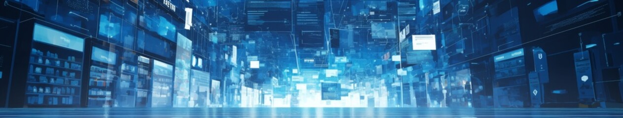 Obraz premium Blockchain Revolution in Retail: A Map of the US Retail Hubs with Blockchain Symbols Highlighting Transparency in Product Sourcing and Consumer Trust in Supply Chain Management