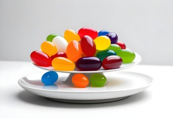colorful jelly bean background