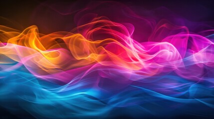 Fototapeta premium Colorful Abstract Waves