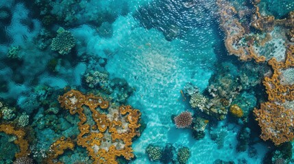 Obraz premium Vibrant Coral Reef