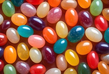 colorful jelly bean background