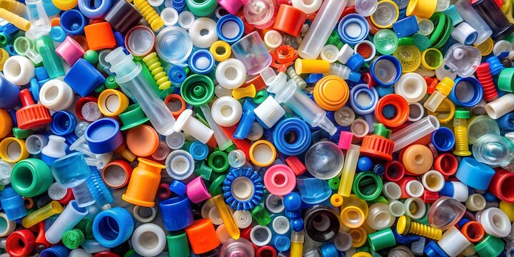 Background related to plastics and rubber Generative By AI