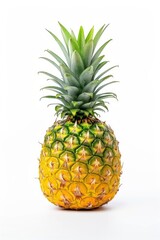 Mystic photo of Abacaxi Pineapple, isolated on white background