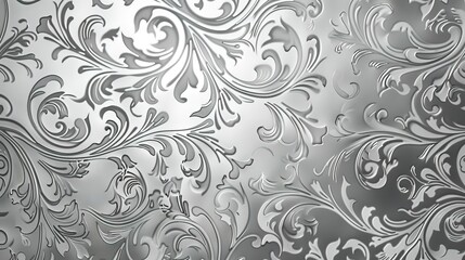 silver pattern wallpaper