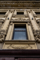 Obraz premium detail of the facade 