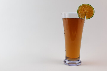 tea in a glass