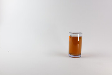 tea in a glass